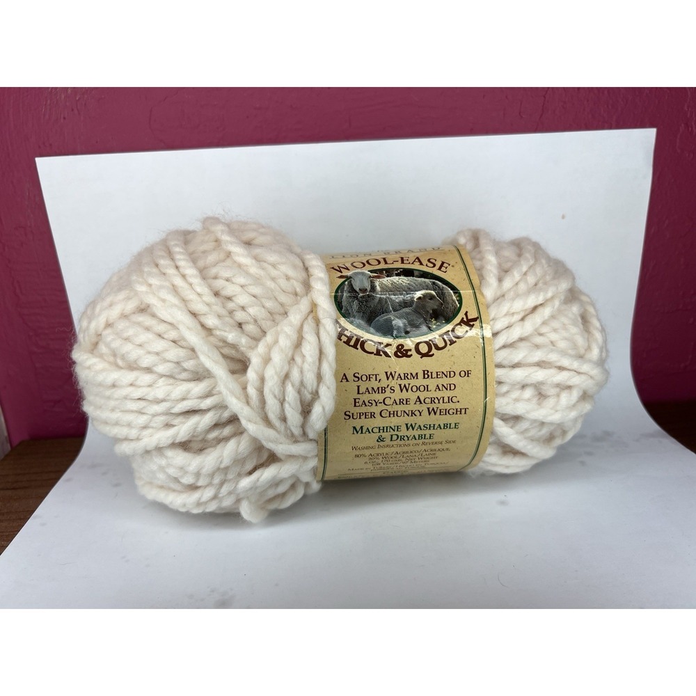 Lion Brand Yarn - Wool-Ease‎ Thick & Quick - Color Fisherman 099 - Lot #15685